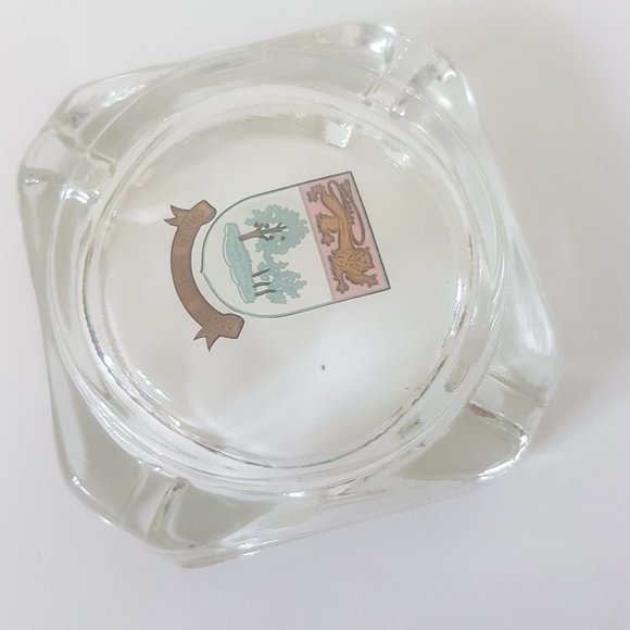 Prince Edward Island Ashtray Clear Souvenir - Picture 2 of 8